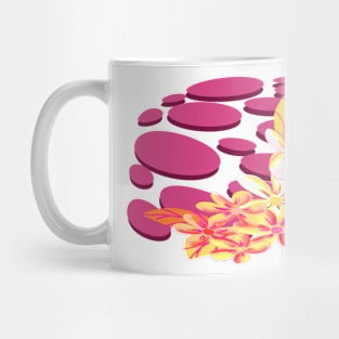 Mellow Yellow Flowers Mug